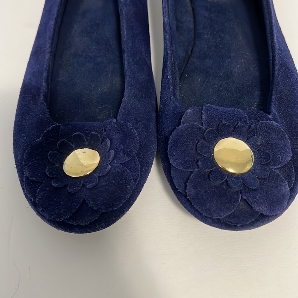 Steve Madden Bummble Blue flats with floral accent Women’s size 8 - Picture 7 of 9